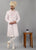 Pastel Lilac Self Stitches Classic Sherwani
