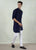 Mosaic Brick Navy Blue Kurta