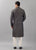 Black Shell-Tux Kurta Set