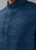 Deep Teal Diagonal Pintucks