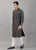 Black Shell-Tux Kurta Set