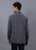 GREY EMB PLACKET SHIRT