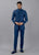 Deep Teal Uniform Hexagonl Pintucks