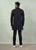 Crush Black Pleated Kurta