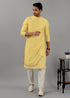 Yellow Layered Kurta Set