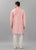 Pink Double Layered Kurta Set