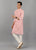 Pink Double Layered Kurta Set