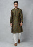 Olive Green Kurta Set