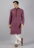 Deep Wine Kurta Set