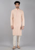 Pastel Peach Kurta Set