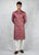 Wine Kurta Set