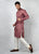 Wine Kurta Set