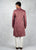 Wine Kurta Set