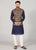 Dark Blue Bandhgala Jacket
