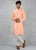 Peach Kurta Set
