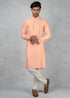 Peach Kurta Set