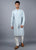 Blue Grey Kurta Set