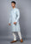 Blue Grey Kurta Set