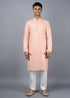 Light Onion Pink Kurta Set