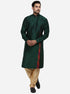 Bottle Green Kurta Set