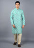 Sea Blue Kurta Set