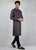 Black & Purple Kurta Set