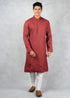 Red Kurta Set
