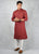 Red Kurta Set