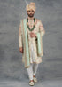 Cream Sherwani