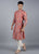 Pink & Peach Kurta Set