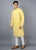 Light Yellow Kurta Set