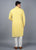Light Yellow Kurta Set