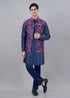 VIBRANT FLORAL KURTA WITH JACKET