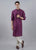 RASPBERRY VERGE KURTA SET