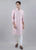 LILAC LEATHER PATCH KURTA