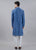 RIBBON BLUE KURTA SET