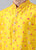 YELLOW BANDHANI KURTA SET