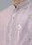LILAC LEATHER PATCH KURTA