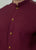 Crush Wine Pleated Kurta