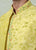 Pale Yellow Pink Olen kurta with jacket