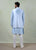 Blue Oleander kurta with jacket