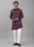 Purplish Wine Diomond Pintux Jacket