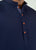 Navy Blue Angular Kurta