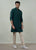 Forest Green Suede Kurta