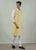 Yellow Prisma Block Print Kurta