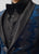 Teal Blue Sequin Elegance Tuxedo
