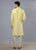 YELLOW FRONT OPEN  KURTA