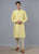 YELLOW FRONT OPEN  KURTA