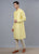 YELLOW FRONT OPEN  KURTA