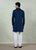 Constructed Deep Teal Kurta